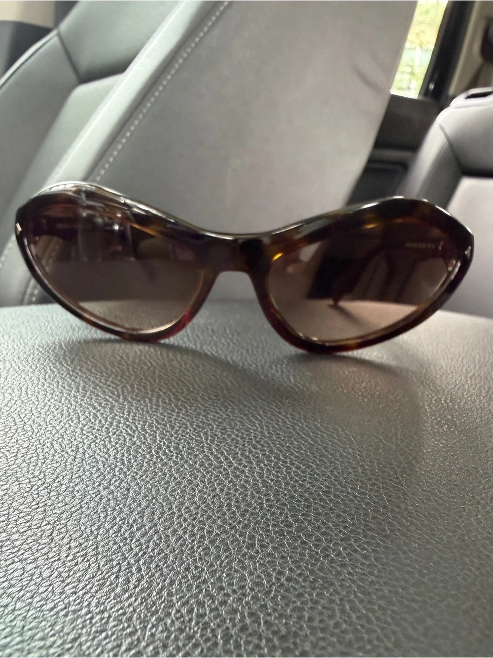 Prada Tortoiseshell Sunglasses with Brown Gradient Lenses